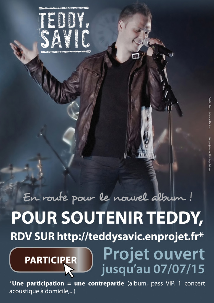 Teddy Savic - En route pour le nouvel album